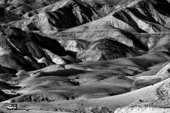 Driving across the Judean Desert | Limited Edition Fine Art Print 1 of 10 | 75 x 50 cm