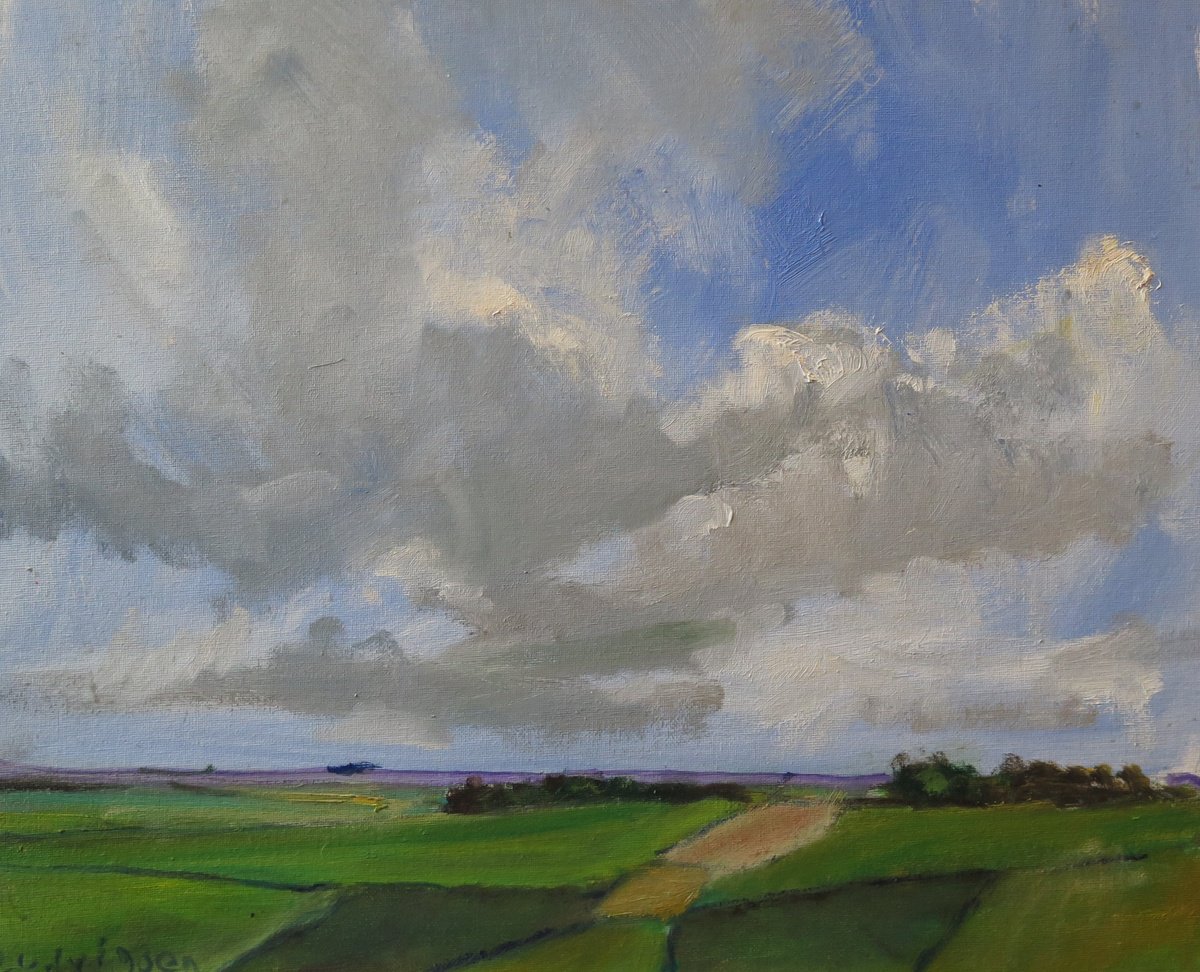 Wolds Clouds’ by Malcolm Ludvigsen