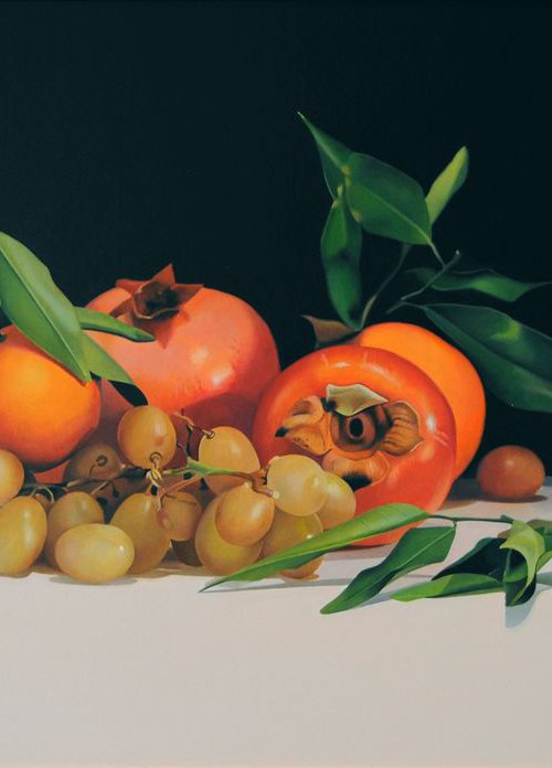 Still life with fruits by Valeri Tsvetkov