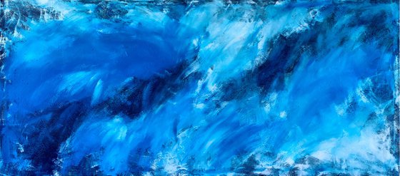 Atlantic crossing No. 5221 Abstract blue