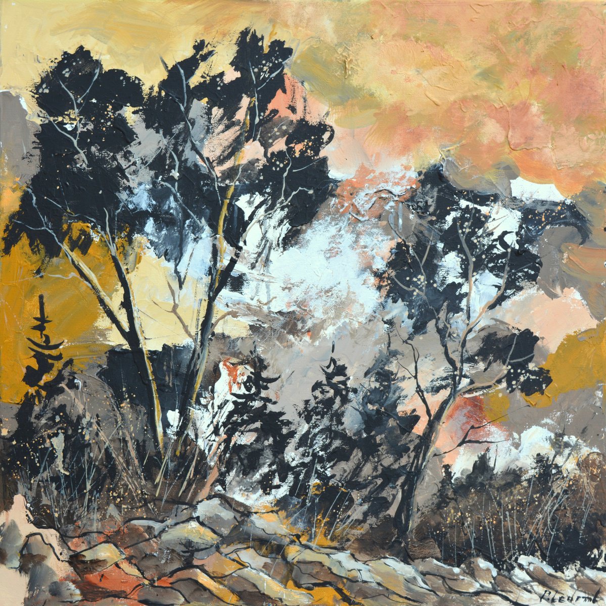 Autumn By Pol Henry Ledent, 24 X 24, Artwork For Sale On Artfinder