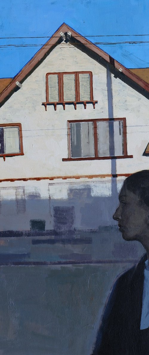 Traces of the sun on Hoover St by Nikita Maksimchuk