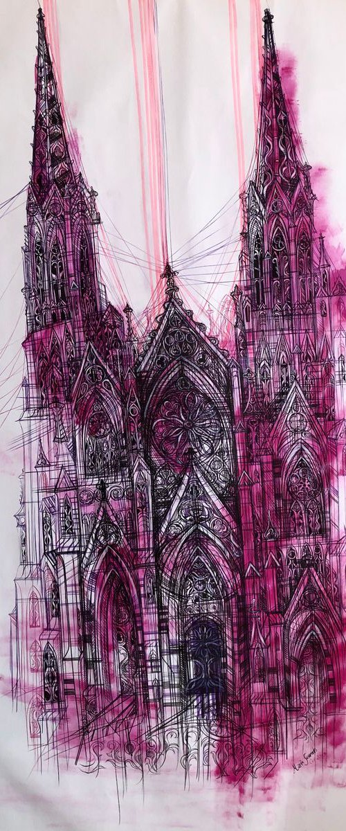 Cologne Cathedral by Maria Susarenko