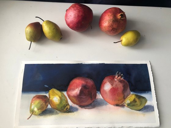 Grenades and pears