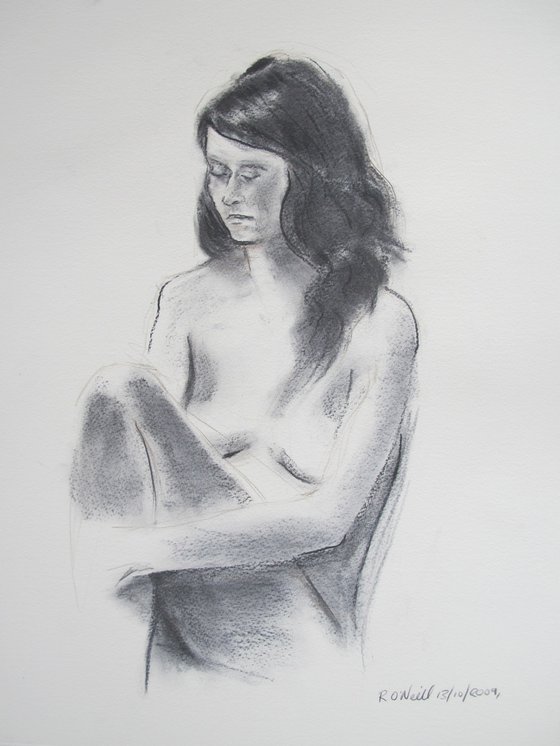 Reclining female nude