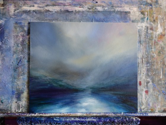 Dissolving into Blue