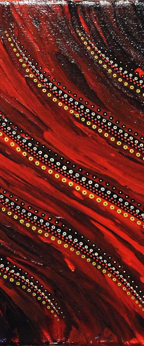 Red fluid by Jonathan Pradillon