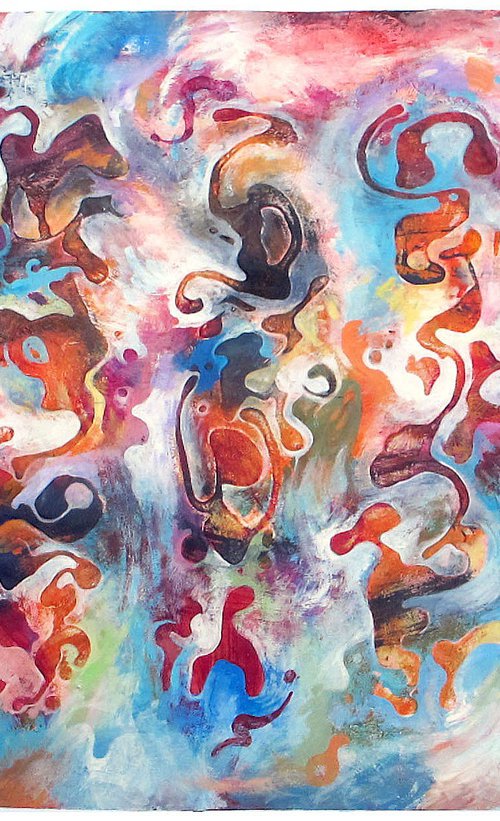 5 totems (in time) 9 by John Sharp