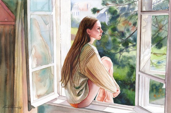 Morning by the Window