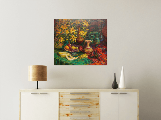 STILL LIFE WITH LILIES