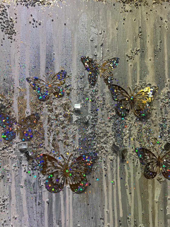Golden Butterflies