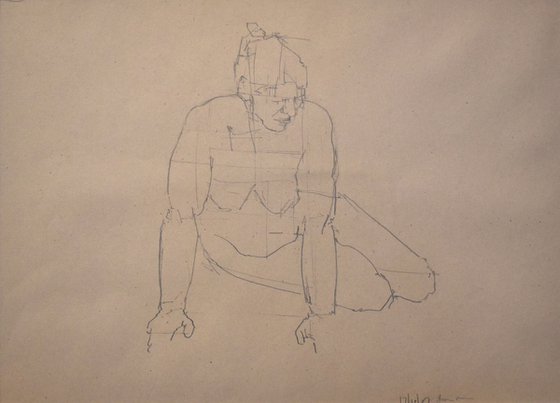 Female nude Study  - No 416