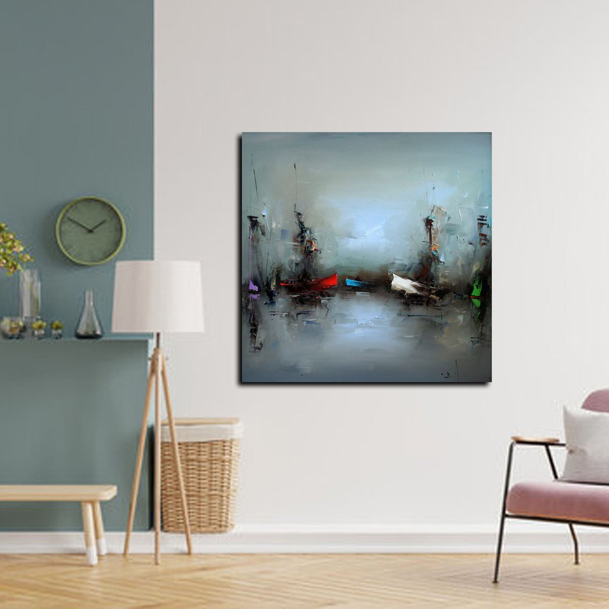 Expressive Oil Painting , Raw Beauty By Stanislav Lazarov, 39 X 39, Artwork For Sale On Artfinder