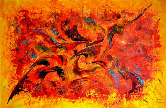 SUMMER HOLIDAYS.140x92 cm.