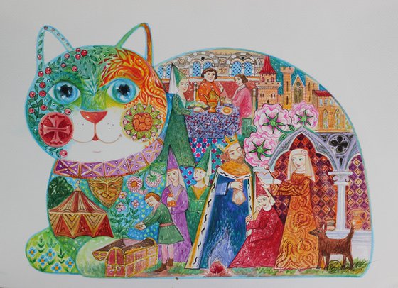 Castle Life Cat