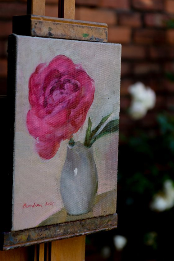 Pion flower