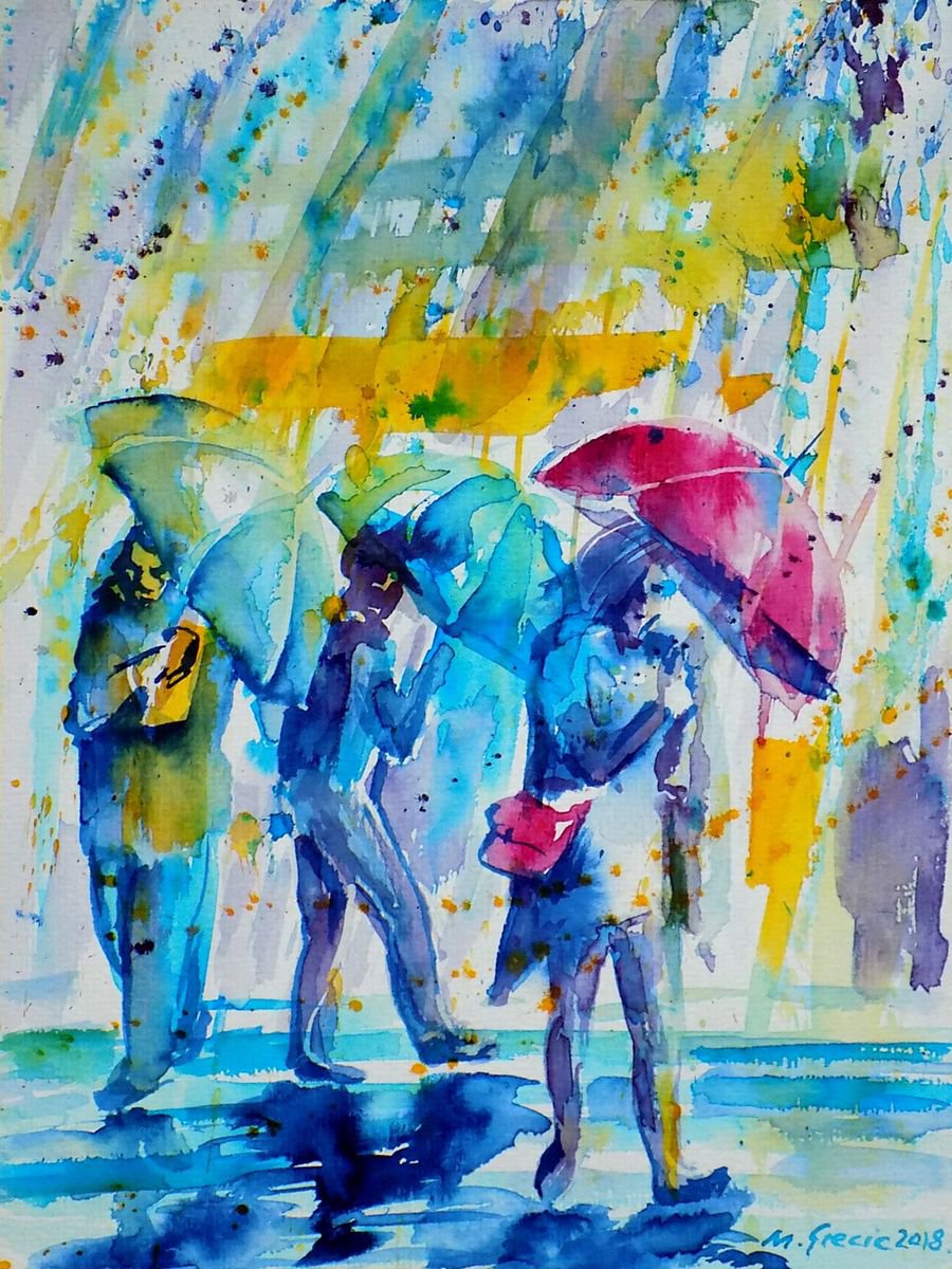 Rain and wind by Maja Grecic