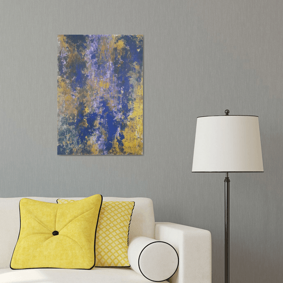 Abstraction. Irises.