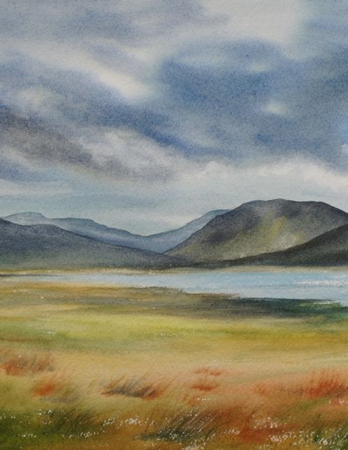 Scottish highlands by Silvie Wright