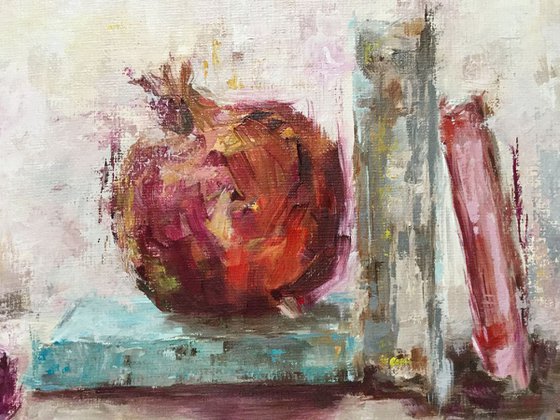 Poetry with Pomegranate and Plum