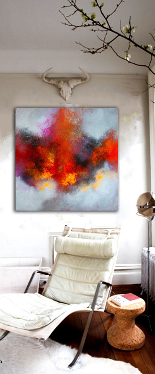 100x100cm. / Abstract ART / Episode 86 by Alex Senchenko