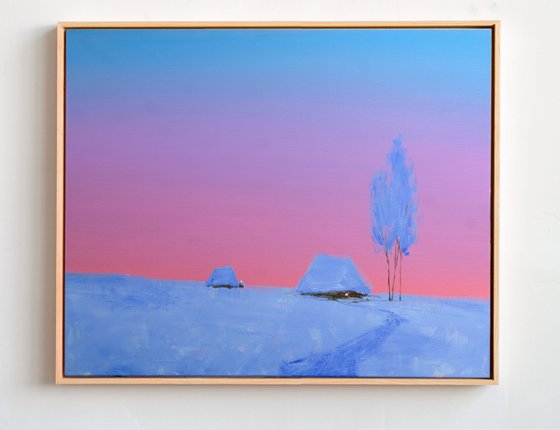 Winter Pink Twilight