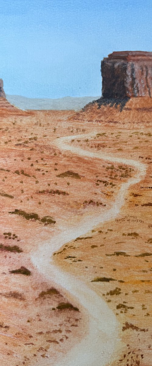 Monument Valley Arizona Utah USA by Alan Horne Art Originals
