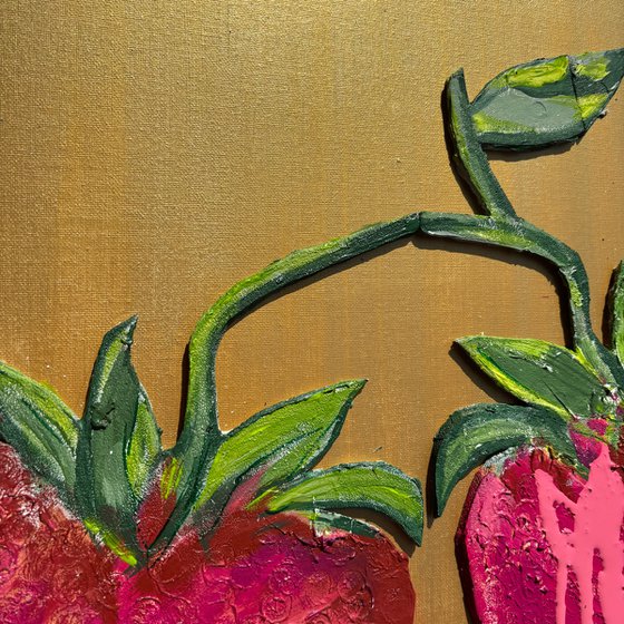 RASBERRIES AND GOLD