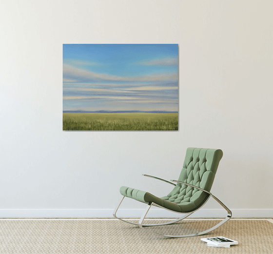 Tranquil Vista - Blue Sky Landscape