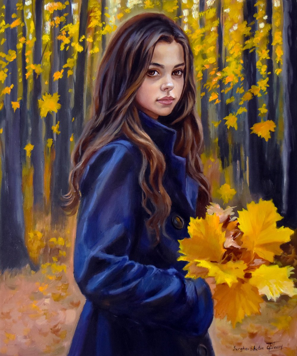 The autumn portrait II by Serghei Ghetiu