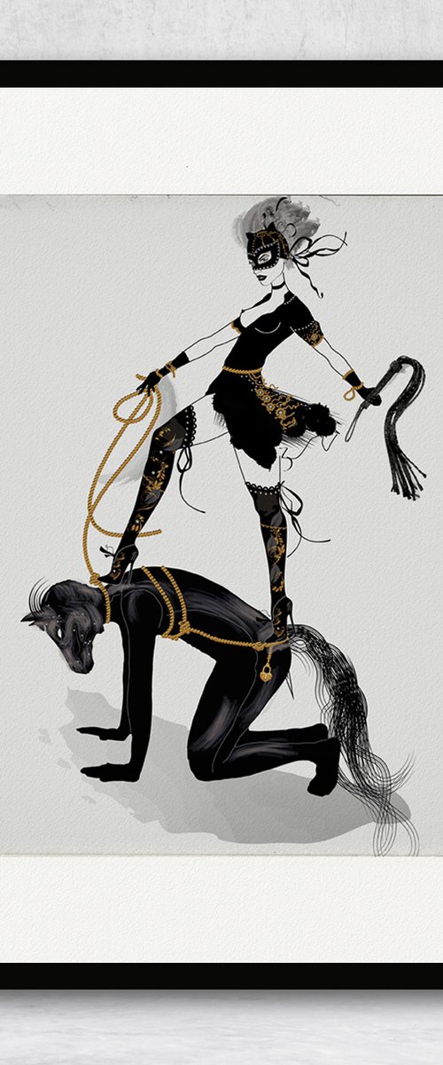 Mistress and slave by Artemisia