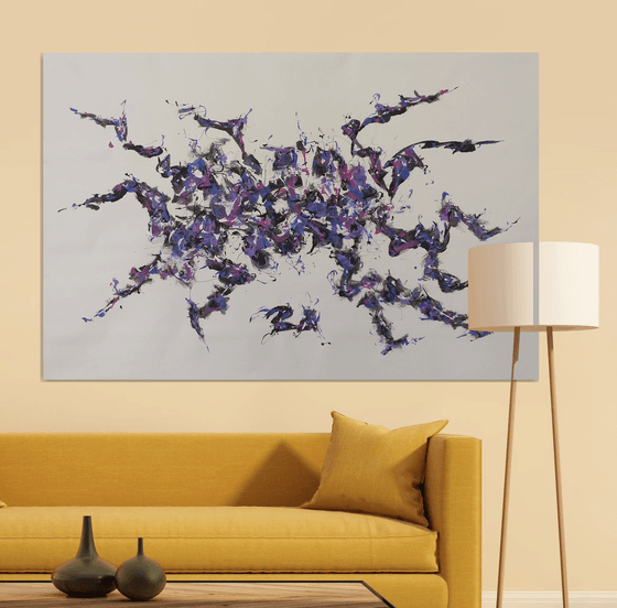 Purple Octopus by M.Y.