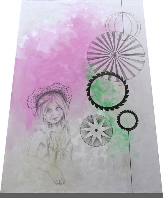 La bambina dai disegni magici