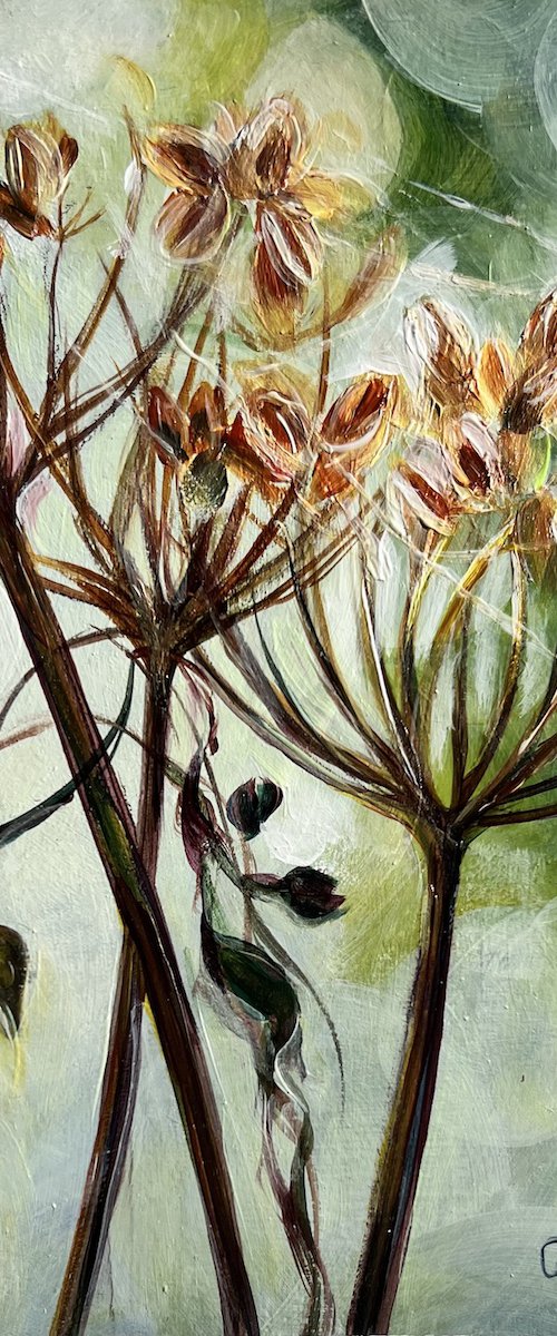 Skein- Seedheads by Anita Nowinska