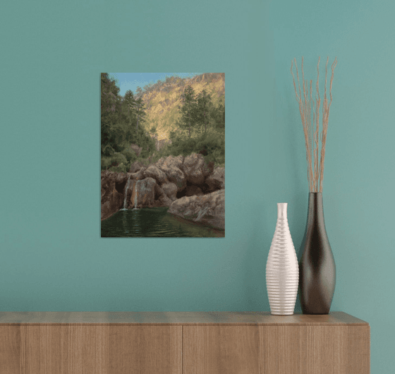 Morning Light in la Febró Canyon