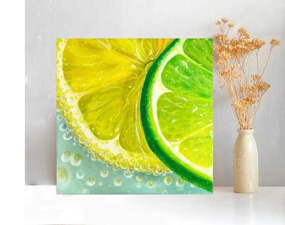 Lemon-lime cocktail