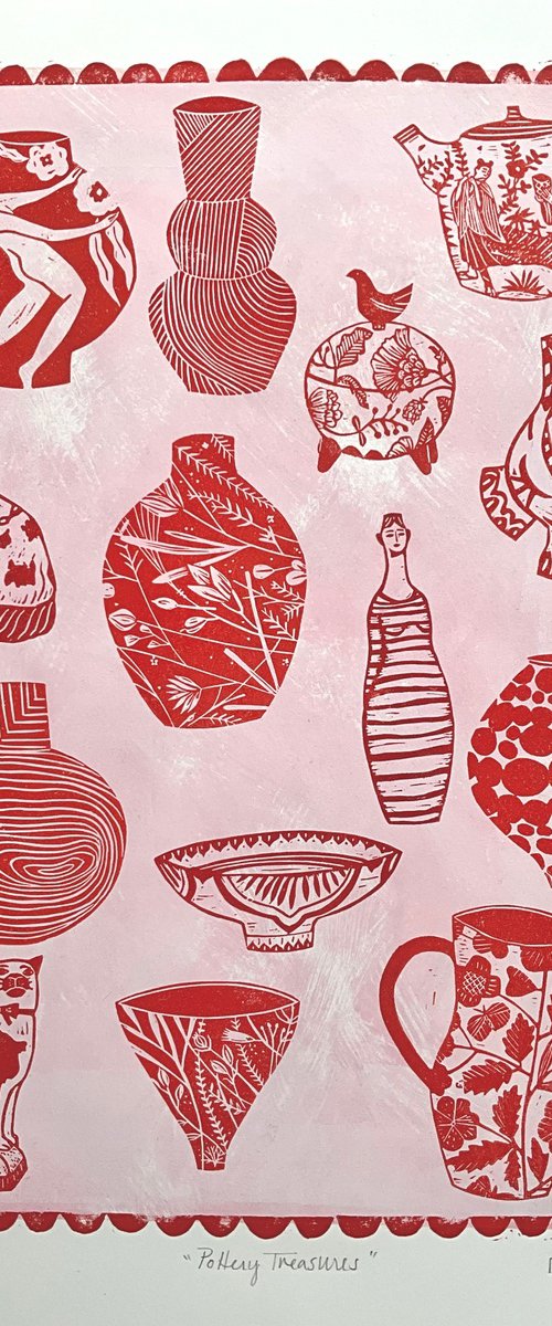 Pottery Treasures by Alison  Headley