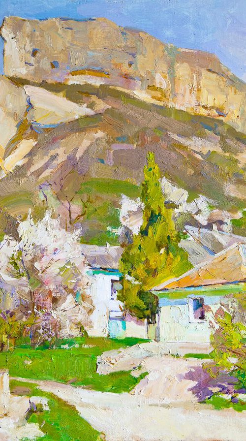 Old village.Spring by Aleksandr Korol