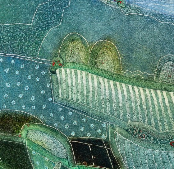 In fields of green