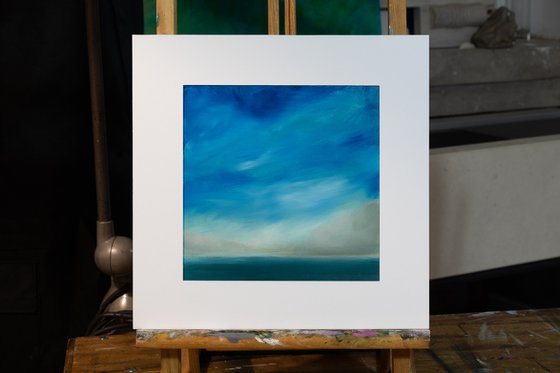 Ocean - seascape - Small size affordable art - Ideal decoration - Ready to frame