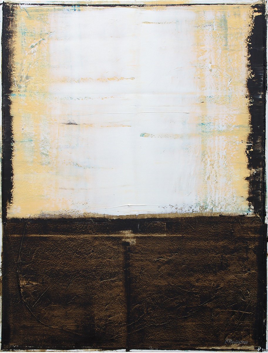 Abstract Oil Painting By Richard Manning, 30 X 40", Abstract-44, Original Artwork