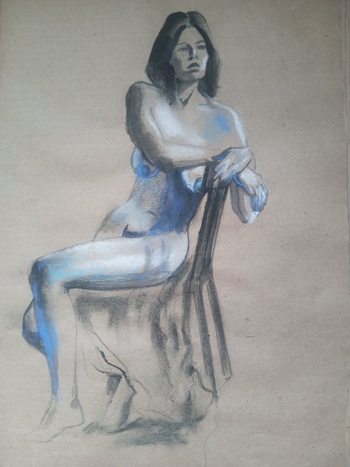 Nude sketch Maria 2 by Oxana Raduga