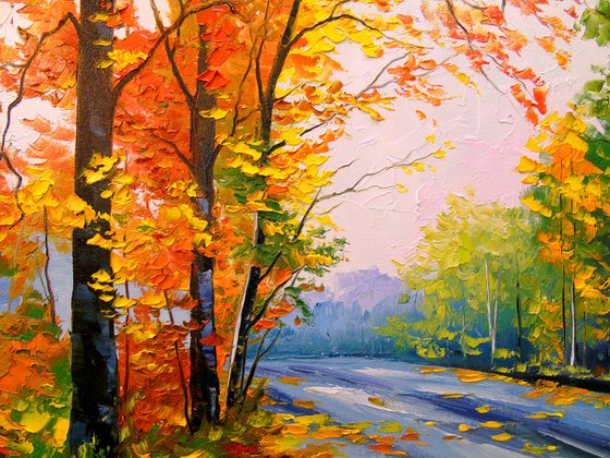 Autumn road