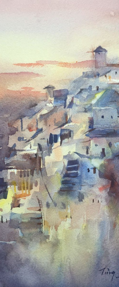Mountain Town by Jing Chen