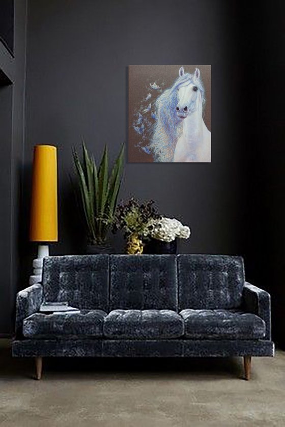 Light Horse and Butterflies.