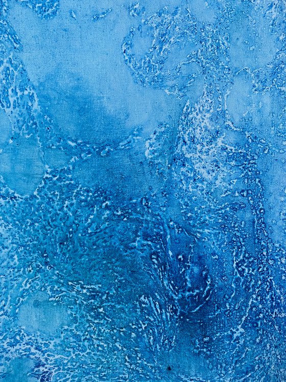 Blue abstract painting 2205202010