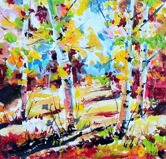 Autumn trees