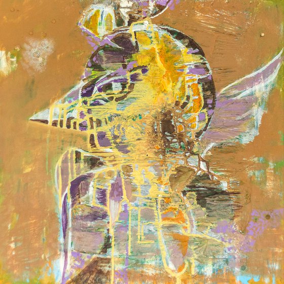 Birdman 80x80 cm