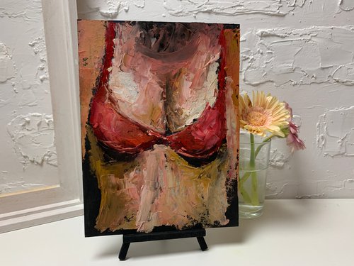 Red bikini. by Vita Schagen