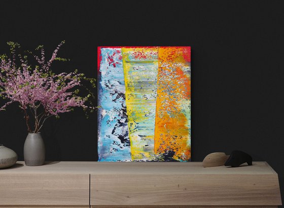 50x40 cm Abstract Painting Oil Painting Canvas Art